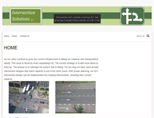 Tablet Screenshot of intersectionsolutions.com